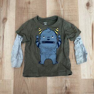 Monster Eating Pizza t-shirt